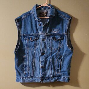 Haleman Jeans Wear Denim Vest